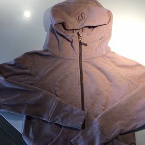 Lululemon pink scuba hoodie